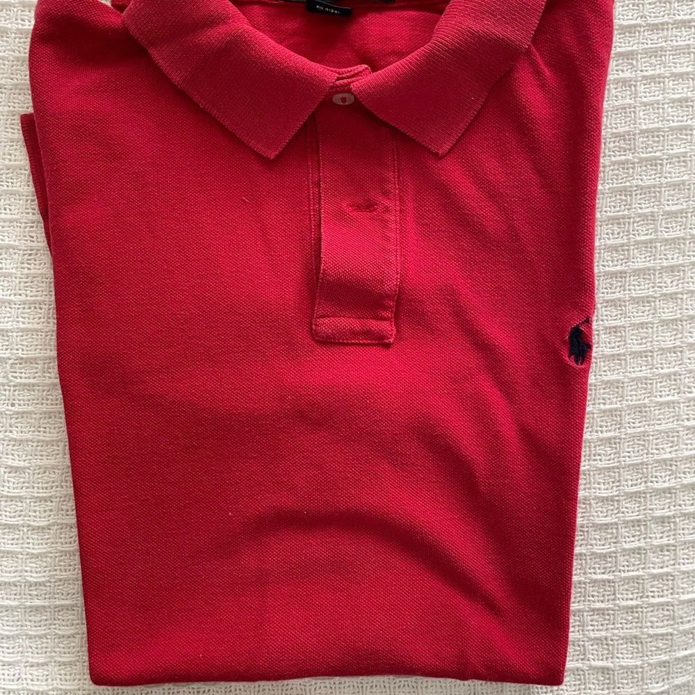 Ralph Lauren Bold Red Polo Shirt